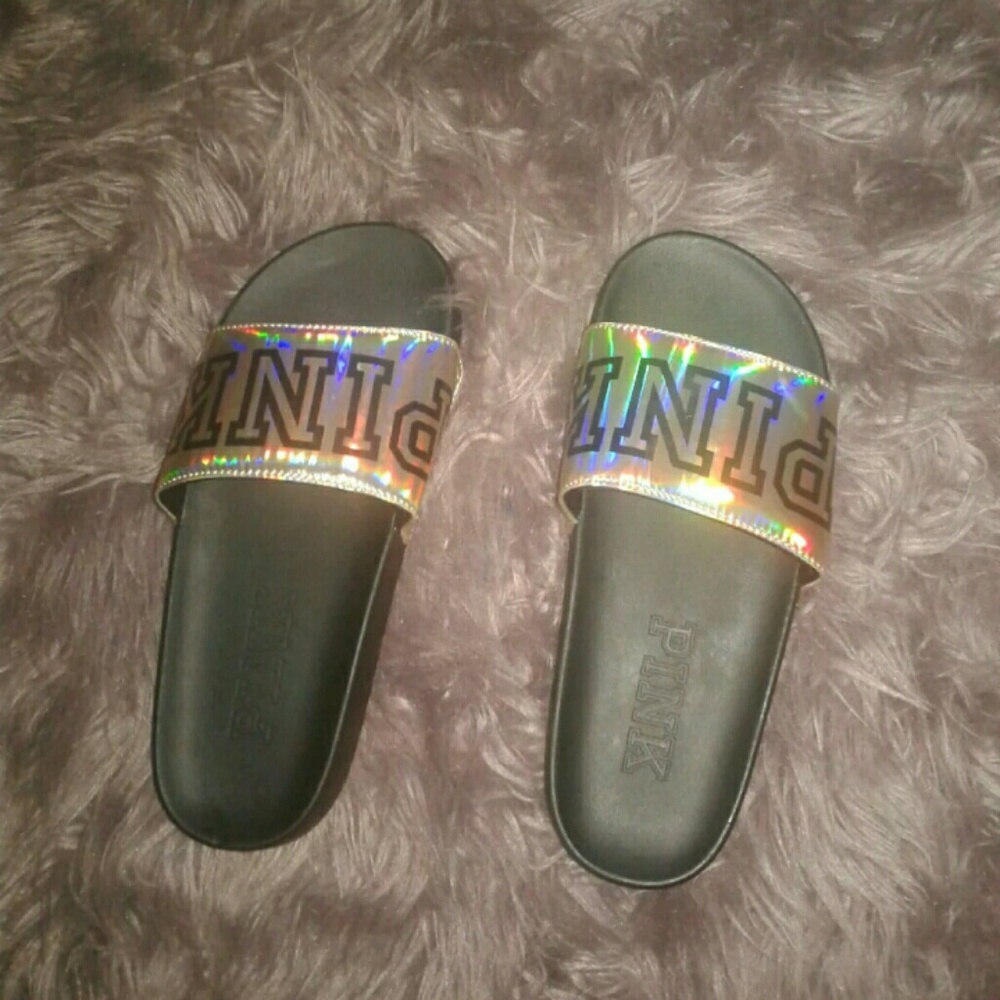 PINK Holographic Slides